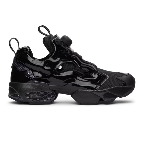 Juun.J Black Reebok Edition Instapump Fury OG Sneakers - Picture 1 of 9